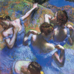 Nástěnný poznámkový kalendář 2026 NOTIQUE - Edgar Degas, 30 x 30 cm