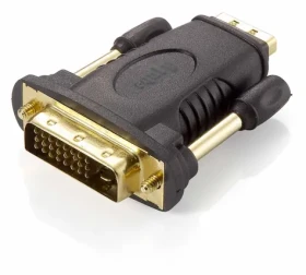 Equip redukce DVI-D(M)/HDMI(F) černá / Redukce / Oboustranná / max. 1920×1200 / Pozlacené kontakty (118908)