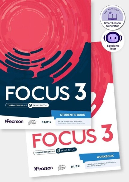 Focus 3rd Edition Level 3 Student´s Book and Workbook with Online Practice and AI