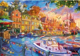 GIBSONS Puzzle Odrazy přístavu