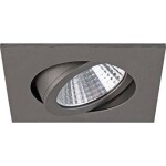 Paulmann 92907 Whirl LED vestavné svítidlo, LED, pevně vestavěné LED, 4.9 W, hliník (kartáčovaný), saténová, sada 3 ks