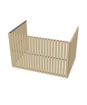 Aseko Pool Technology Box Střední - modřínové obložení