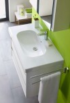 DURAVIT - D-Code Držák ručníků otočný, délka 45 cm, chrom 0099221000
