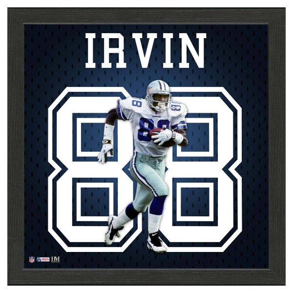 Obraz Dallas Cowboys NFL Michael Irvin #88 Impact Jersey