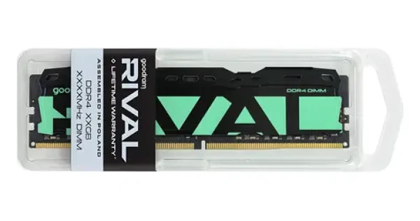 GOODRAM RIVAL Radiant Green 64GB (2x32GB) 3200MHz / DDR4 / DIMM / CL20 / 1.35V (GGRGD4-32L18/64GDC)