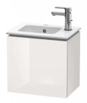 DURAVIT - L-Cube Umyvadlová skříňka 40x42x29 cm, levá, 1 dvířka, lesklá bílá LC6272L2222