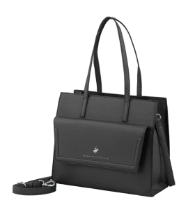 Kabelka Beverly Hills Polo Club BH-4200-01 černá 10,85 L