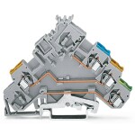 WAGO 280-572 svorka akčního členu 5 mm pružinová svorka osazení: L šedá 50 ks