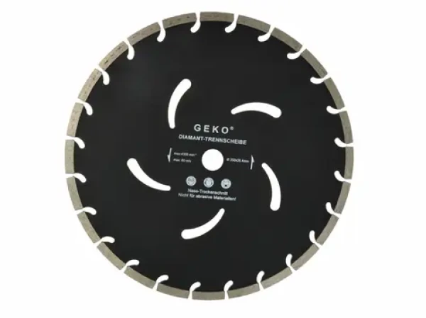 GEKO G00297 / Řezný kotouč diamantový segmentový / 350 x 10 x 25.4 mm (G00297)