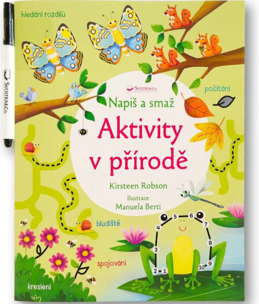 Napiš a smaž Aktivity v přírodě - Kirsteen Robson