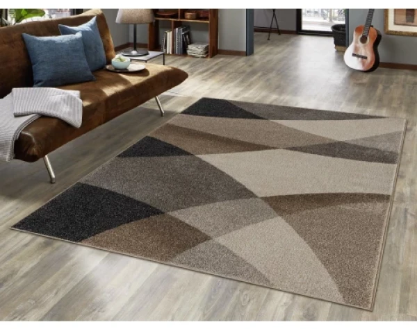 Koberec Thales 160x220 cm, béžová abstrakce