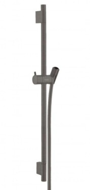 HANSGROHE - Unica'S Sprchová tyč 65 cm se sprchovou hadicí, kartáčovaný černý chrom 28632340