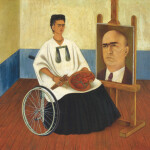 Nástěnný kalendář poznámkový 2027 Notique Frida Kahlo, 30 x 30 cm