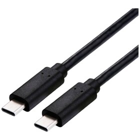 Roline Kabel USB-C USB 4.0 USB-C ® zástrčka 1.00 m černá stíněný 11029104 - Roline 11.02.9104 USB4 40Gbps USB C(M) - USB C(M), PD 240W, 1m, černý