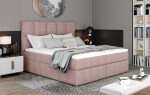 Boxspring Glossy Rozměr: 185 x 210 cm, látka: Omega68