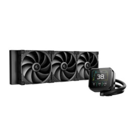 DEEPCOOL Vodní chladič SPARTACUS 420, 3x140mm, AM5, LGA1851, černá EDF_1808149