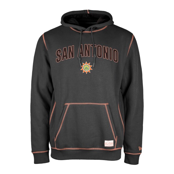 New Era Pánská mikina San Antonio Spurs NBA 2023 City Edition Oversized Hoodie Velikost: 2XL