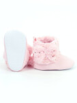 Yoclub Dětské dívčí boty OBO-0020G-4600 Powder Pink měsíců