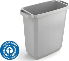 Durable DURABIN ECO 60 l šedá / Odpadkový koš / obdélníkový / recyklovaný plast / stohovatelný (1800503050)