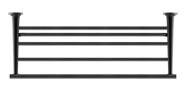 DURAVIT - Starck T Držák ručníků, délka 60 cm, černá mat 0099444600