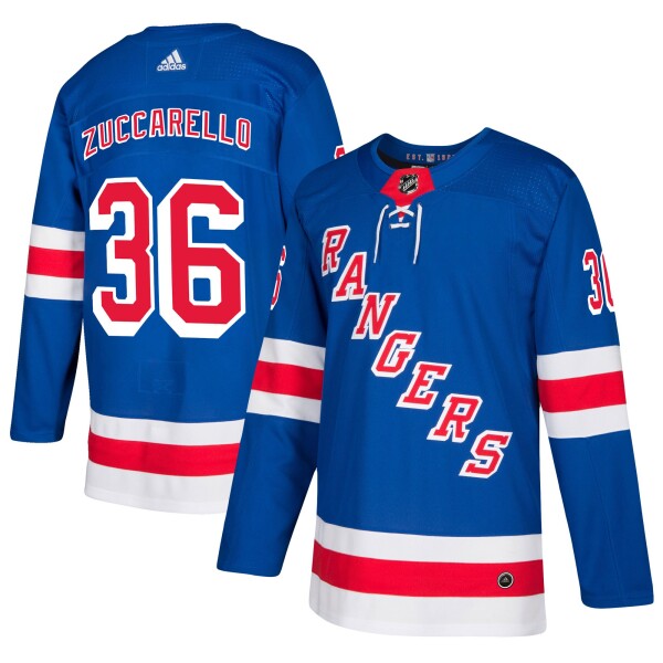 Adidas Pánský Dres New York Rangers #36 Mats Zuccarello adizero Home Authentic Player Pro Velikost: Distribuce: USA