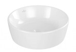 VILLEROY & BOCH - Architectura Umyvadlo na desku, průměr 45 cm, s přepadem, CeramicPlus, alpská bílá 5A2545R1
