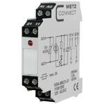 Spínač prahové hodnoty 24, 24 V/AC, V/DC (max) 3 přepínací kontakty Metz Connect 1104341370 1 ks