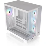 Thermaltake View 380 XL TG ARGB bílá / ATX / 2x USB-A 3.2 / 1x USB-C / 4x120mm / bez zdroje / průhledná bočnice (CA-11E-00M6WN-00)