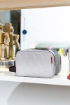 Kosmetická taštička Reisenthel Cosmeticpouch M Rhombus light grey