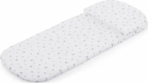 CHIPOLINO Matrace do kočárku Grey stars (153038)