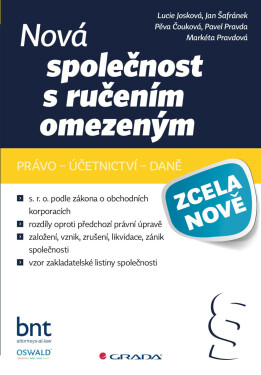 Nová společnost s ručením omezeným - Markéta Pravdová, Lucie Josková, Pavel Pravda, Pěva Čouková, Jan Šafránek
