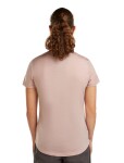 Dámské merino triko s krátkým rukávem ICEBREAKER Wmns 125 Cool-Lite Sphere III SS Tee, Pink Quartz velikost: M
