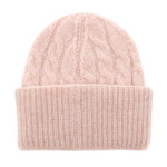 Čepice Tommy Hilfiger Timeless Cable Beanie W AW0AW13826 univerzita