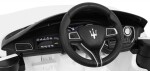 Mamido Elektrické autíčko Maserati Ghibli bílé