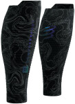 Kompresní lýtkové návleky Compressport R2 3.0 Aurora - Black/Aurora Velikost: 30-34 cm obvod lýtka