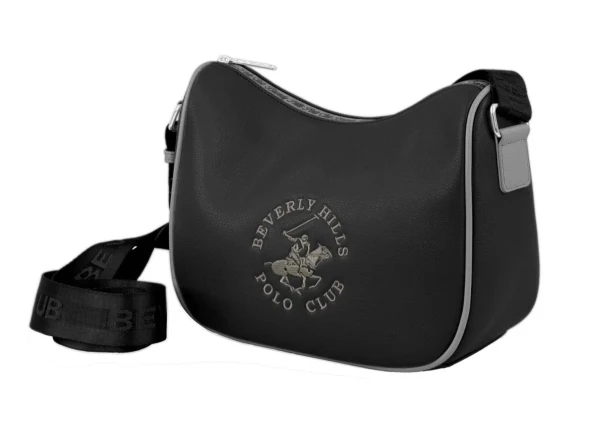Dámská kabelka Beverly Hills Polo Club BH-4264-01 černá 6 L