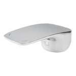 Mereo Eve vanová baterie s talířovou hranatou slim sprchou 250x250 mm, nerez CBE60101SDE2