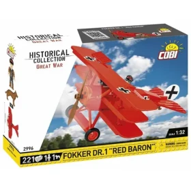 COBI 2996 Great War Fokker Dr. I Red Baron