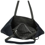 Trendy koženkový set kabelek Lexie, tmavě modrý-šedý