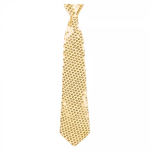 R-Kontakt.cz Kravata zlatá flitrová 40 cm