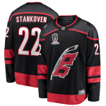 Fanatics Pánský dres Logan Stankoven Carolina Hurricanes NHL 2026 Stanley Cup Champions Home Breakaway Velikost: XS