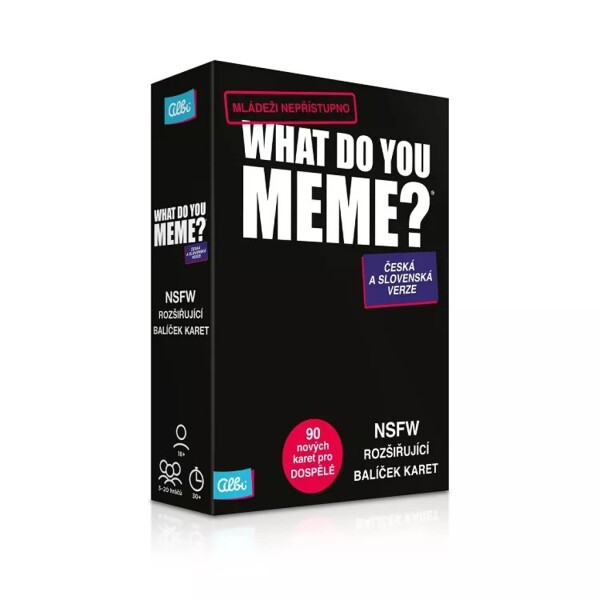 What Do You Meme Rozšíření Mládeži nepřístupno