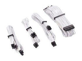 Corsair Premium Sleeved PSU kabelový kit (Gen 4) bílá / 1xATX 24pin / 1xATX12V 4+4pin / 2xPCIe 6+2pin (CP-8920217)