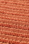 Ib Laursen Bavlněný povlak na polštář Rust Stripe 40 × 60 cm, oranžová barva, textil