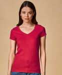 Promodoro 1525 Dámské tričko X.O s výstřihem do V 40.1525 heather grey heather grey 3XL