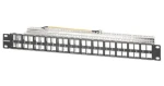 Intellinet 721028 / Patch panel / 48 portů / RJ-45 / 1U / 19" / PoE (721028)