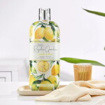 Baylis & Harding Sprchový gel Royale Garden Lemon/Basil 500 ml, žlutá barva, plast