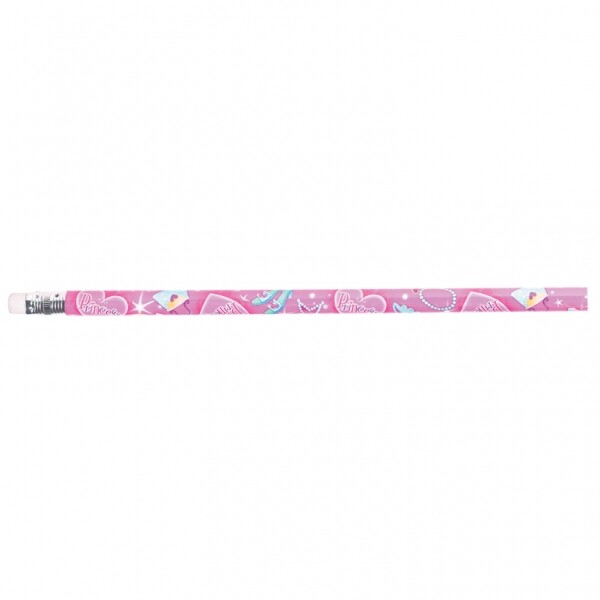 Princess tužka s gumou 12ks