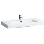 Laufen - Pro S Umyvadlo, 105x46 cm, 1 otvor pro baterii, s LCC, bílá H8139664001041