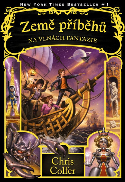 Země příběhů 5 - Na vlnách fantazie, 1. vydání - Chris Colfer